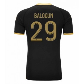 AS Monaco Folarin Balogun #29 Udebanetrøje 2023-24 Kort ærmer